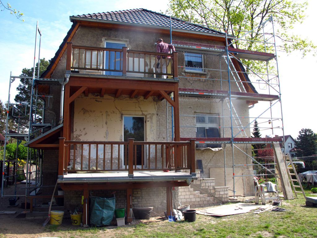 Mai 2016 - Fassadensanierung, Woltersdorf