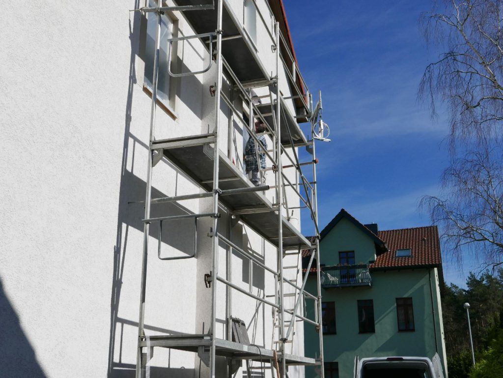 März 2017 - Herstellung von Fensteröffnungen, Schöneiche bei Berlin - Abbruch-, Maurer- und Putzarbeiten